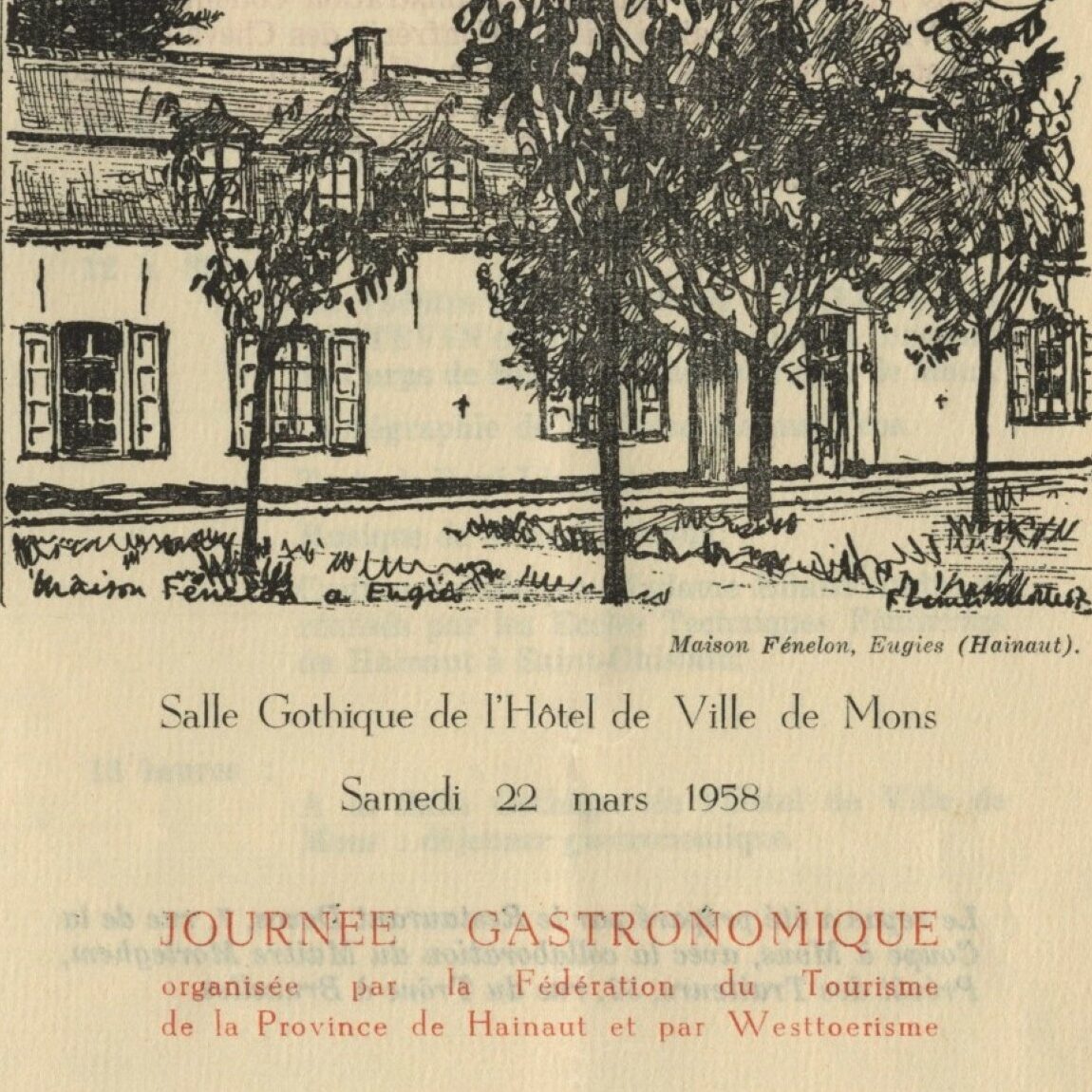 Journée Gastronomique à Mons