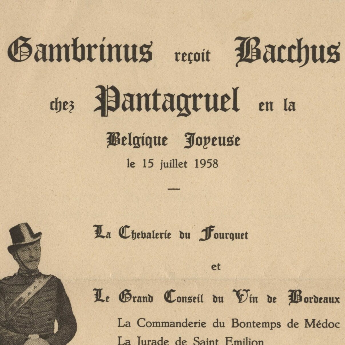 Pantagruel / Belgique Joyeuse